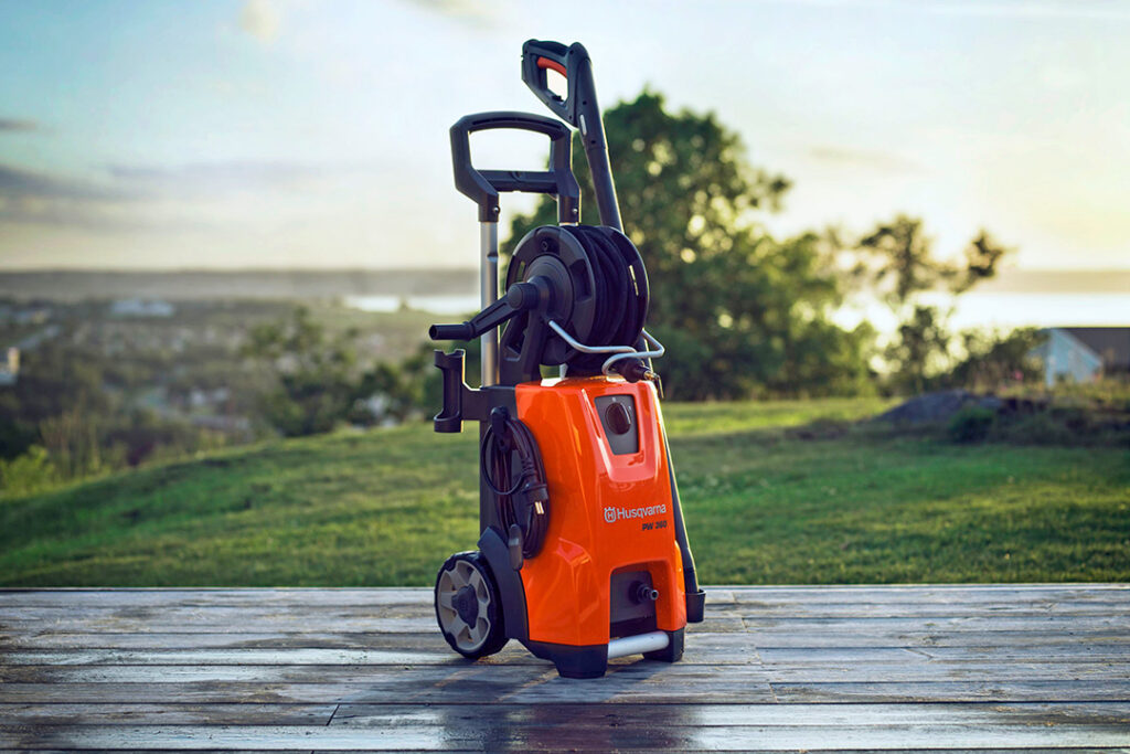 A Husqvarna PW360 pressure washer